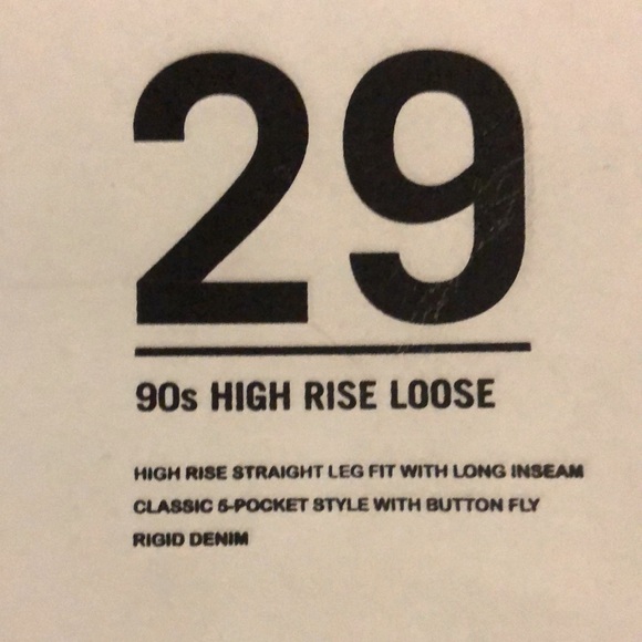 “NEW” RE/DONE 90s High Rise Loose Vintage Jean - Picture 7 of 10